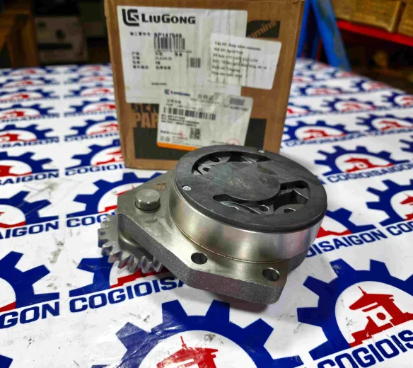 Bơm nhớt động cơ Cummins9.3 xe xúc lật Liugong hàng chính hãng 
