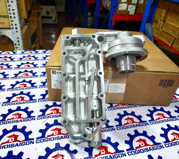 Nắp két sương động cơ Cummins9.3 xe xúc lật Liugong hàng chính hãng 