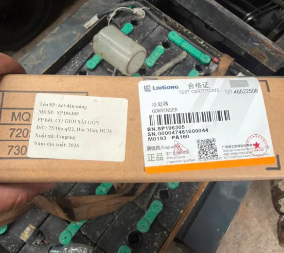 Két dàn nóng xe xúc lật liugong ZL50CN hàng chính hãng SP196305