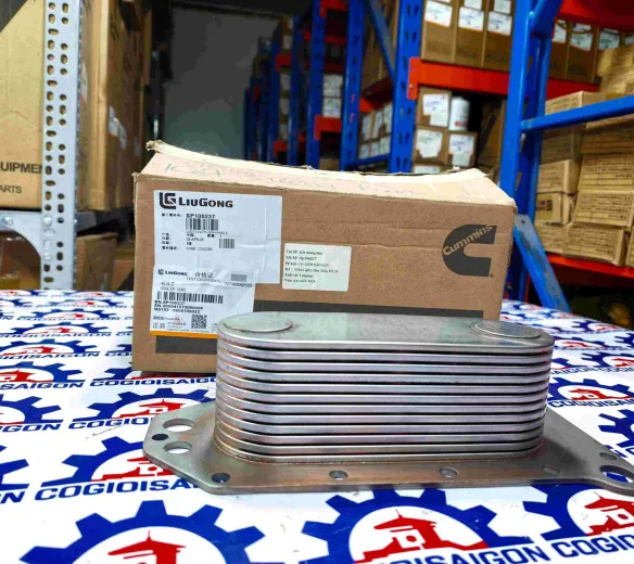 Két sương hàn động cơ Cummins9.3 xe xúc lật Liugong hàng chính hãng 