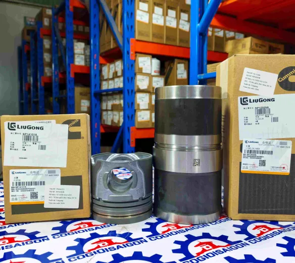 Piston động cơ Cummins 9.3 xe xúc lật Liugong hàng chính hãng 