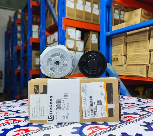 Tăng đai động cơ cummins 9.3 xe xúc lật Liugong hàng chính hãng