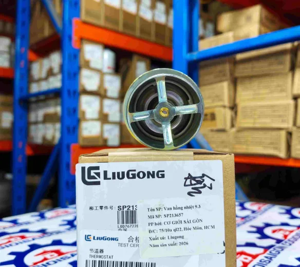 Van hằng nhiệt động cơ Cummins 9.3 hàng chính hãng Liugong